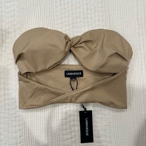 LAMARQUE Judy Tan Open Twist Top